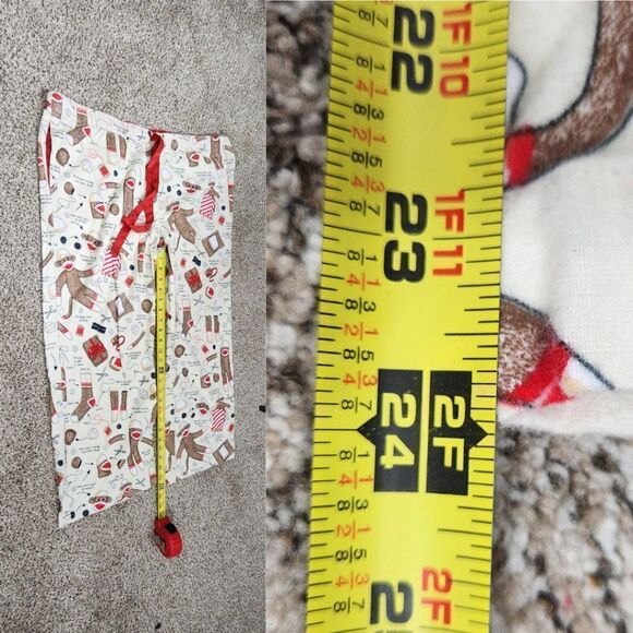 Nick & Nora How to Sew A Sock Monkey Pajamas Y2k Size XXL Plus Size - Picture 13 of 16